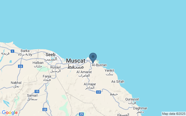 Kaart met locatie Mutrah Souk